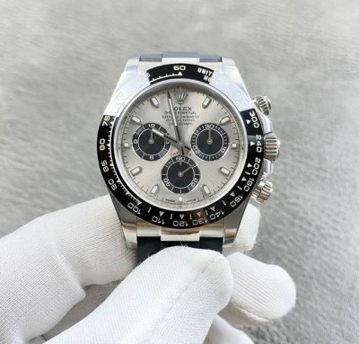 Rolex Daytona series, cement gray! Equipped with a 4130 movement from Dandong fa