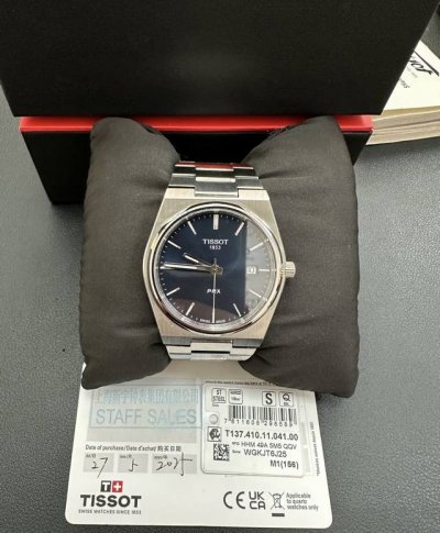 Tissot Prx Super Player Series HD real shot quartz movement date display 40mm g