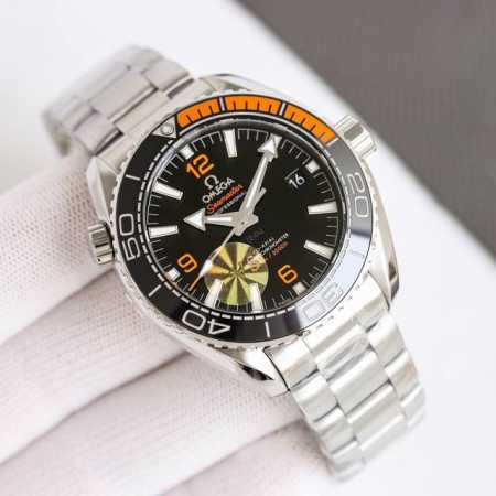 tape, steel tape Tvs Omega Ocean Universe 600m diving watch is equipped with th - Click Image to Close