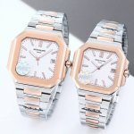 white case, rose case 2150 Hbf Factory Patek Philippe time-stop seconds, thickn
