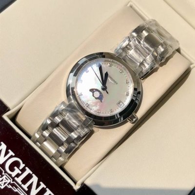 Taiwan Factory Longines Heart Moon Series Moon Phase Ladies Quartz Watch Fashion