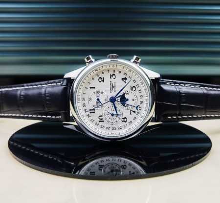 Eight-Pin Moon Phase Mechanical Men's Watch Master Series - Sales Miracle Must-B - Click Image to Close