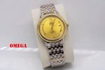 White Leather Steel Band 20 Gold 20 Brand: Omega Series: Classic De Ville Series