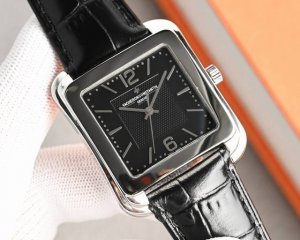 Vacheron Constantin Historical Masterpieces Series has a shiny square case, a si