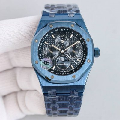 White diamond, blue case, black case + 50mm rubber steel (same price) Audemars P