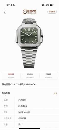 Patek Philippe Cubitus 5821 1A-001