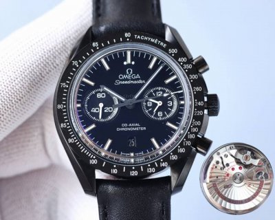 Featuring The Original 9300 Movement, The Omega Speedmaster Moonwatch Dark Side