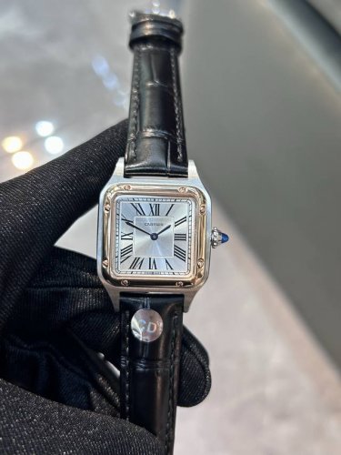 Exclusive real photos Cartier Dumont series, Swiss quartz movement Cartier Dumo