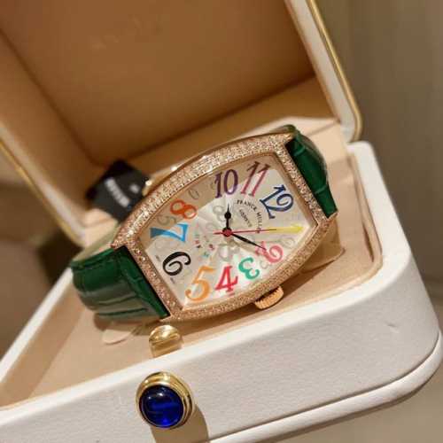 Franck Muller Franck Muller New Face Barrel-Shaped Ladies Quartz Watch Cnc Polis