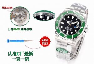 C Factory Rolex 41Mm Submariner Series 41Mm 3235 Movement C Factory Clean, late