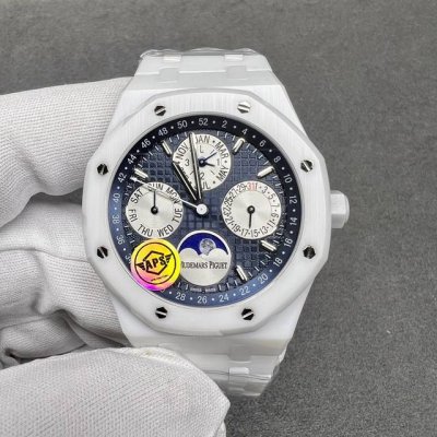 Aps new product Ap34550 white ceramic, Royal Oak series on the "Grande Tapisseri
