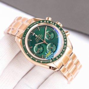 tape, steel strap The new Omega Speedmaster series welcomes the most beautiful