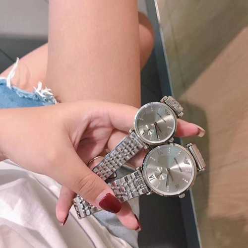 Popular Armani couple watches, high-quality imported quartz movement, original