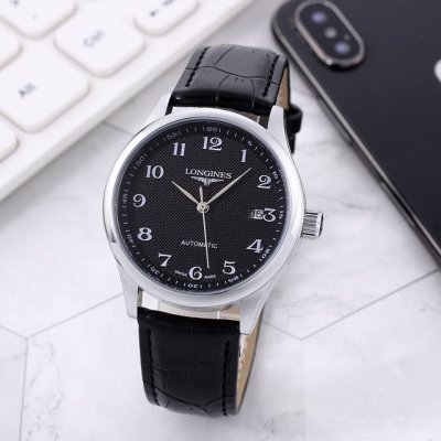 White: , Gold: , All Black: , Longines-Longines Master Series, classic work qual