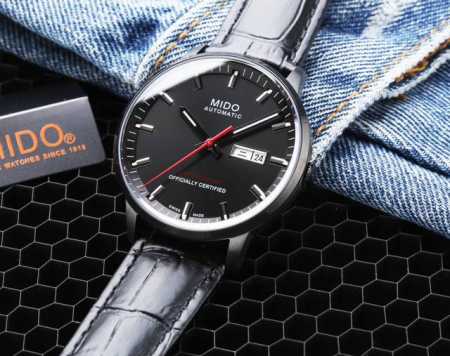 Mido Commander Automatic Mechanical Men's Watch, equipped with a Japanese impor - Click Image to Close