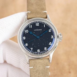 Mma Factory's new Longines "Freckles" watch case features a 38.5mm stainless ste