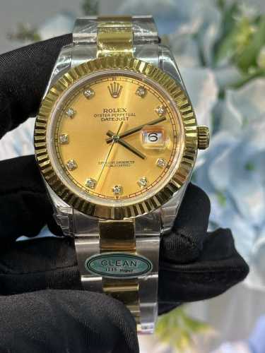 Exclusive Real-Life Photos Rolex Datejust 41Mm Men's Watch Automatic Mechanical