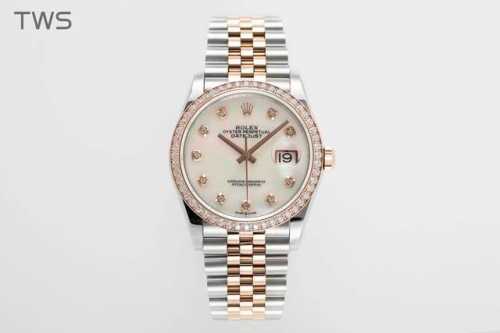 Tws Factory Rolex Datejust 36mm case and strap are made of 904 steel with sapphi