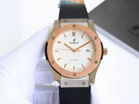 Gold and Black+20 The Hublot Classic Fusion Series 316 stainless steel case is f - Click Image to Close
