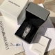 New To Original Armani Quartz Women's Watch Ar11642. Brand New Retro Small Squar