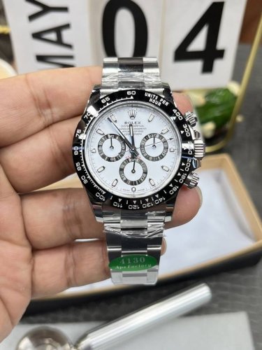 Aps Rolex Daytona 40mm Panda Daytona Custom Edition 7750 mechanical chronograph