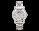 yf, White Gold Yf - New Arrival Full Diamond Happy Diamond 36mm 2025 Latest Mode