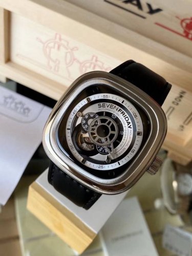 Sevenfriday B01 Original Imported 8215 Mechanical Movement, Reinforced Blue Glas