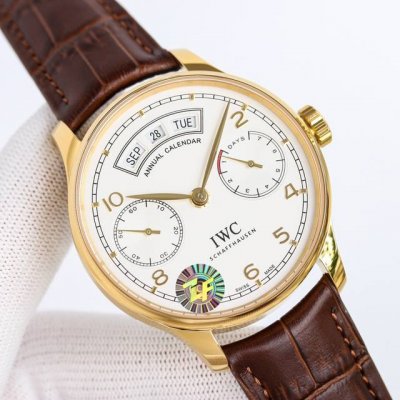 Zf IWC Portuguese Annual Calendar model IW503501! Upgraded details: Zf3 1: 44mm