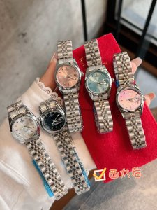 Vivienne Westwood watch is in stunning crushed ice blue . Different light will s