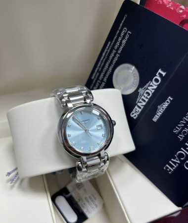 Longines' new Tiffany Blue watch is so girly! The Tiffany Blue color scheme is s - Click Image to Close