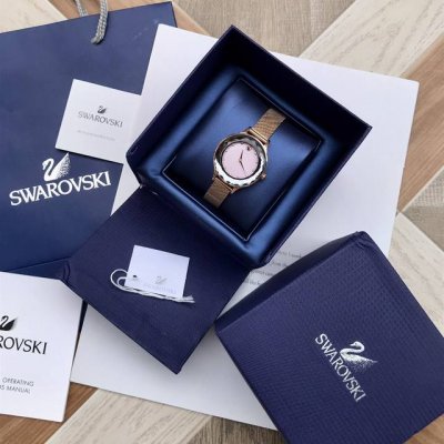 Latest model from the boutique! Swarovski Octea Nova series quartz watch. The di