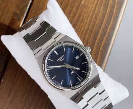 Unboxing a Tissot PRX series watch! The black dial and steel bracelet are class - Click Image to Close