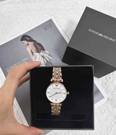 Emporio Armani Armani Starry Sky series watch quartz movement steel strap white - Click Image to Close