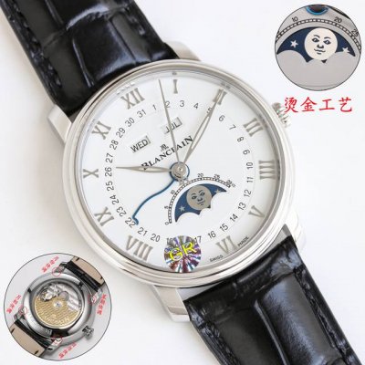 Sj's new Blancpain Classic Series 6654 Full Calendar Moon Phase Watch (Jb Xb1 Jr