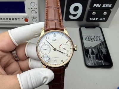 Az IWC Rose Gold Portuguese VII real shot! Real shot! DDD