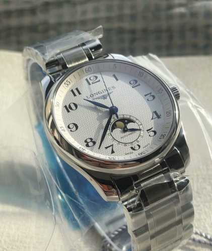 Longines Master Collection Automatic Mechanical Movement Four-Hand Moon Phase Me
