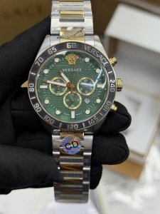 Exclusive Real Shot Images: Versace Multi-functional Chronograph Movement, Men's