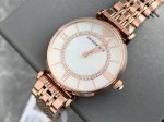 Armani Diamond-Studded Steel Strap Ladies Watch, Channel Goods, Not Market Goods