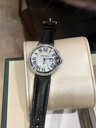 Cartier 33Mm Swiss Fisheye Glass Pin Buckle Model Ingenious Work Cartier Blue Ba - Click Image to Close