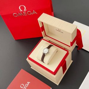 The Omega De Ville Blingbling Diamond Sugar Kaleidoscope Watch has a rare 18.5mm