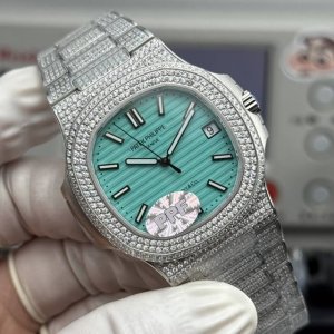 PPF - Ultra-thin 8.3mm thickness, Patek Philippe 5711 series full diamond "Tiffa