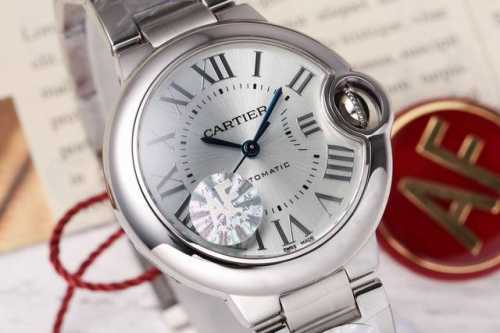 Af Cartier 33mm Blue Balloon watch case diameter 33mm, identical to the original