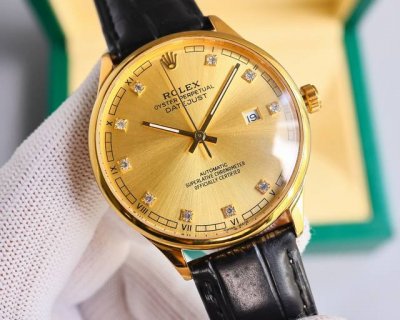 White-Gold New Rolex Business Series. Photos showcasing the premium look of this