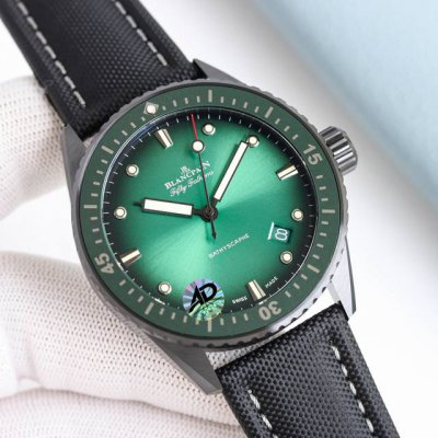 gf- Blancpain Fifty Fathoms Men's Watch With A Full Ceramic Body. High-Tech S