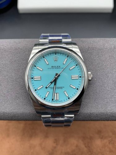 Ew Rolex Tiffany Blue Perpetual 41