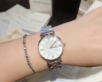 This post is sharing: Emporio Armani Starry Night Watch, Quartz Movement, Stainl
