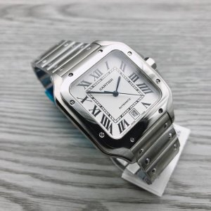 Cartier Santos series Wssa0018 mechanical men's watch, original mold, excellent