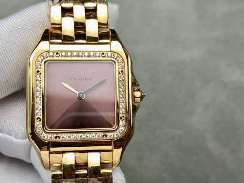 af Cartier Panther Series Watch, The Picture Shows 27Mm Case Small Size 22*30