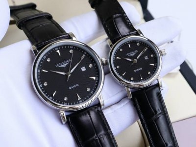Gold Case + 20 Steel Band 20 Longines Couple Watch Original Imported Quartz Move