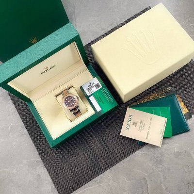 37Mm Rose Gold "Goddess" Model! Rolex Yacht-Master! Original 904L stainless stee